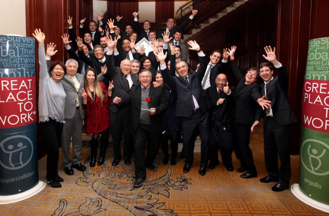 Las mejores empresas para trabajar en chile gptw 2018 hr connect